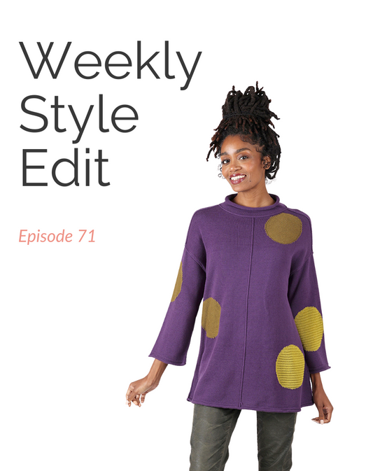 Fall’s Boldest Color Combo: Purple + Moss Green