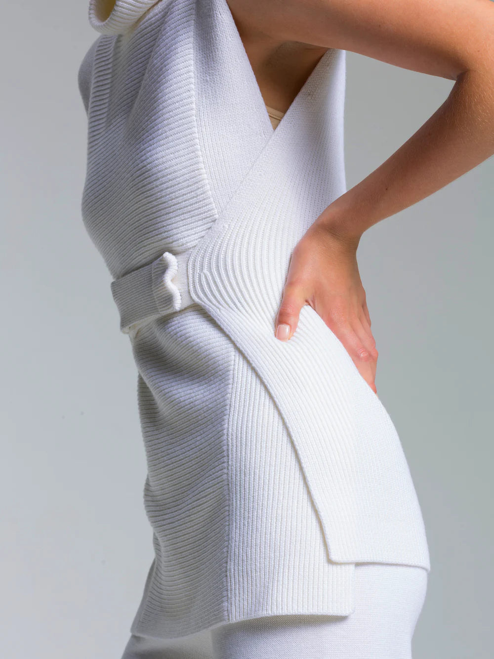 NFP: New Form Perspective Side Strap Vest, Black