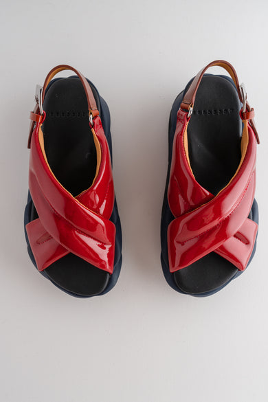 4CCCCEES Mellow Moa Sandal, Red