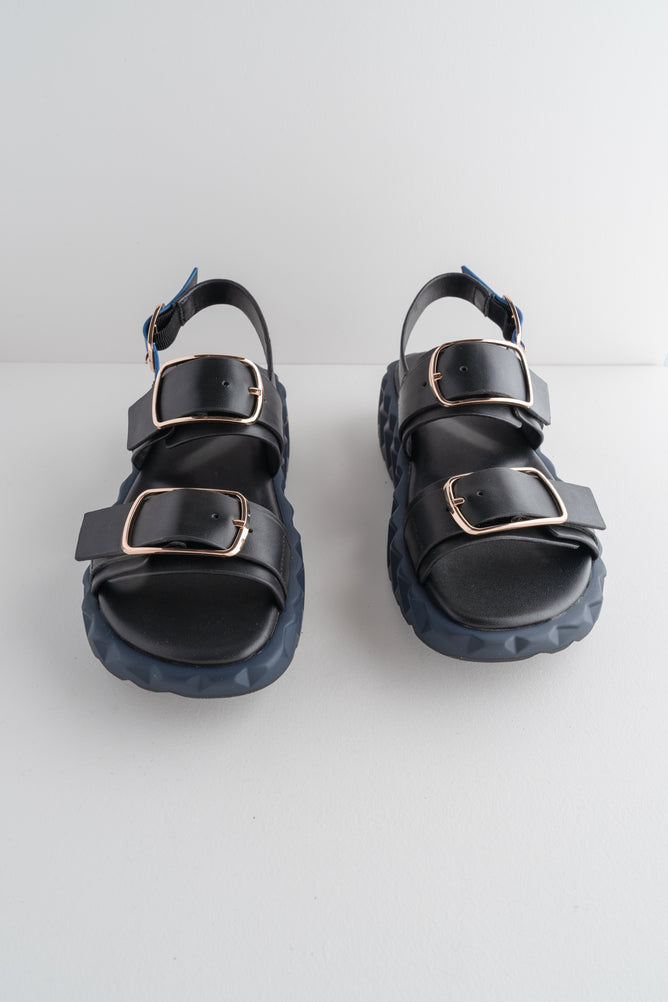 4CCCCEES Jabara Sandy Sandal, Black