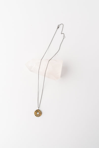 Evie Lou Radiant Opal Round Pendant