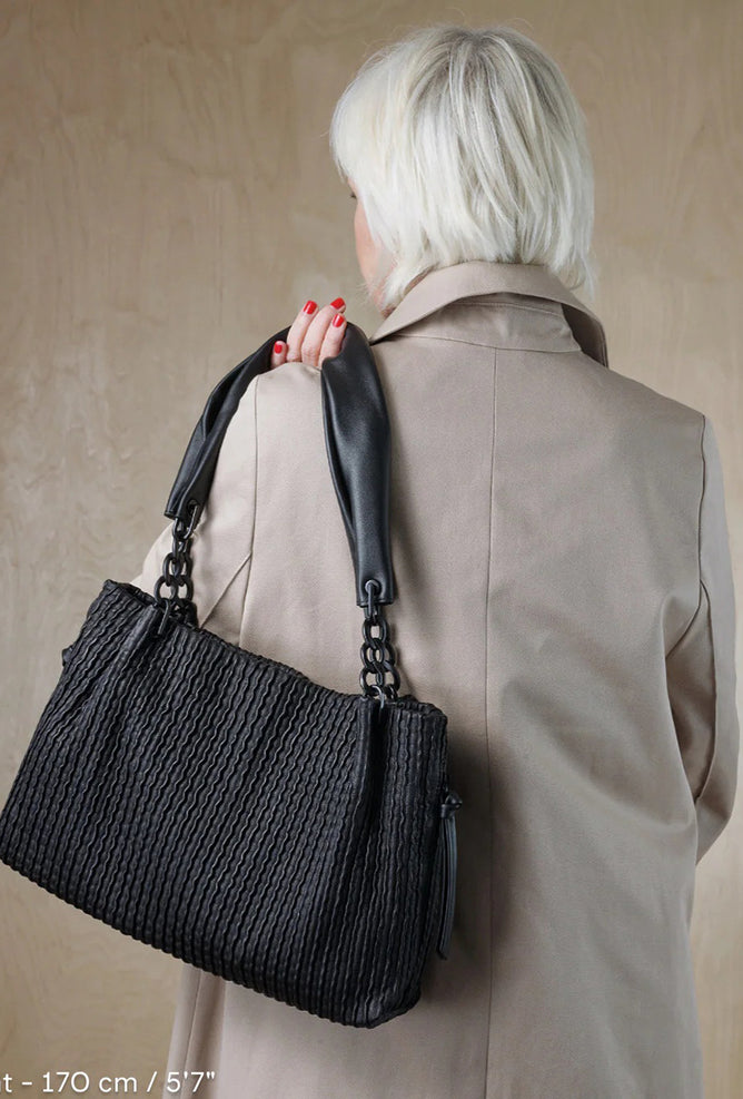 Daniella Lehavi Alabama Midi Tote, Black