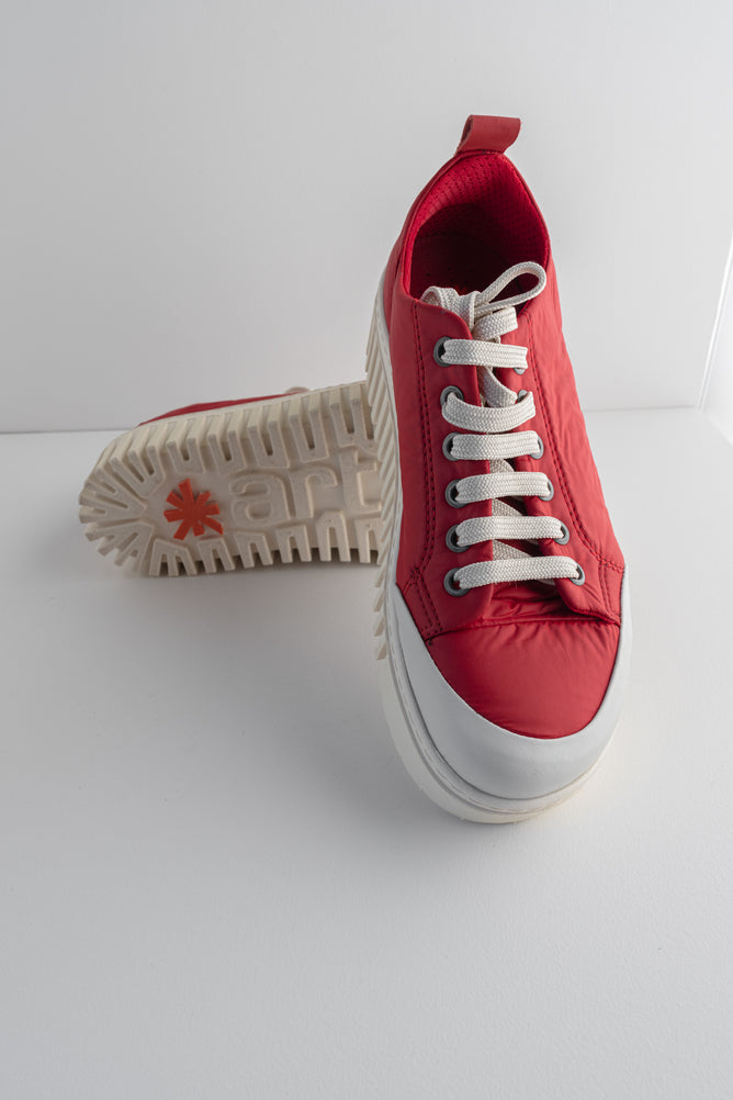 Art Brighton Nylon Sneaker, Red