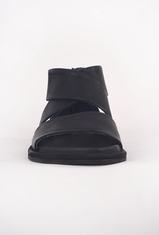 Lofina Crossing Over Sandal, Black
