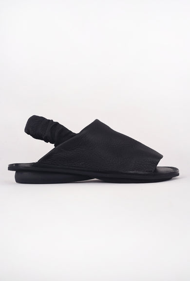 Trippen Shoes Nudge Closed Sandal, Black Alba