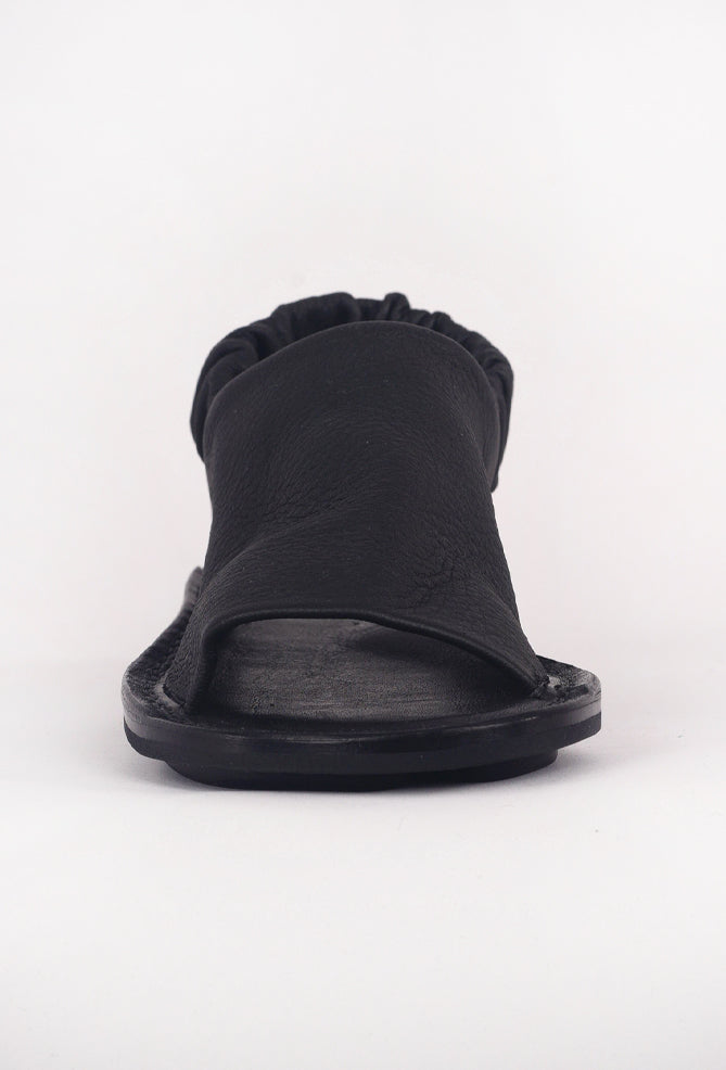 Trippen Shoes Nudge Closed Sandal, Black Alba