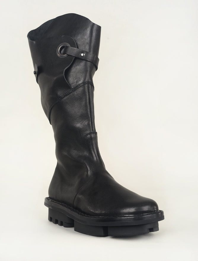 Trippen Shoes Warrior Boot, Black Waw