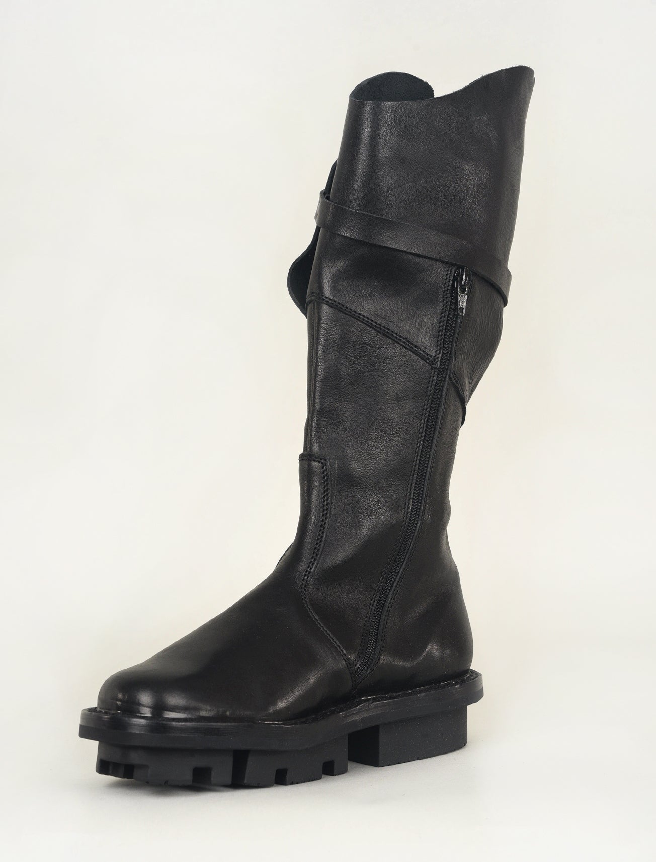 Trippen Shoes Warrior Boot, Black Waw