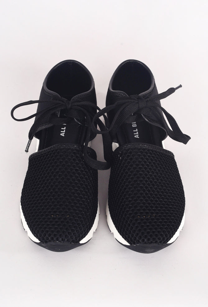All Black Amazing Mesh Sneaker, Black