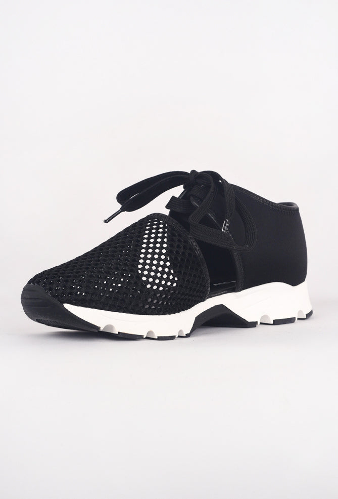 All Black Amazing Mesh Sneaker, Black