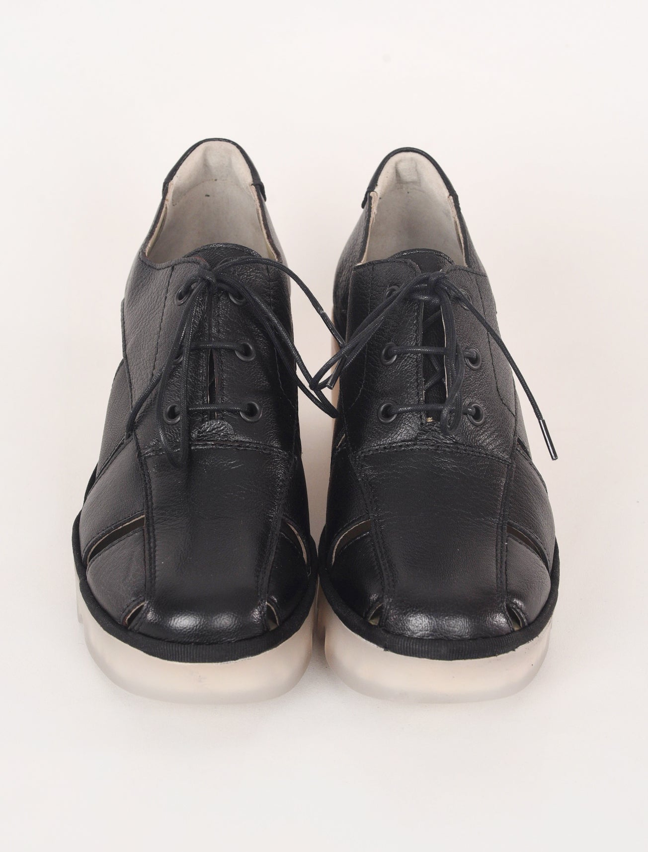 Fly London Bogi Platform Oxford, Black