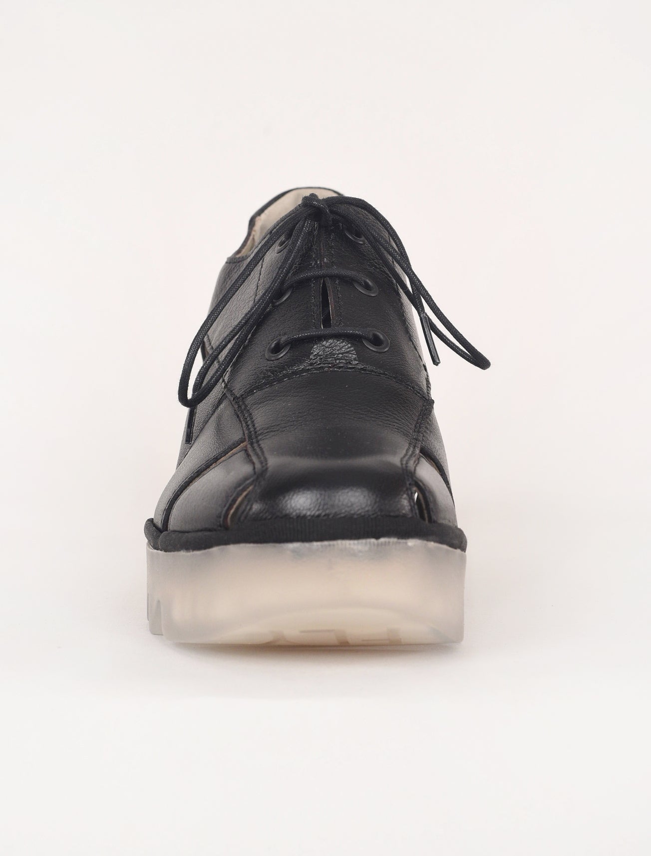 Fly London Bogi Platform Oxford, Black