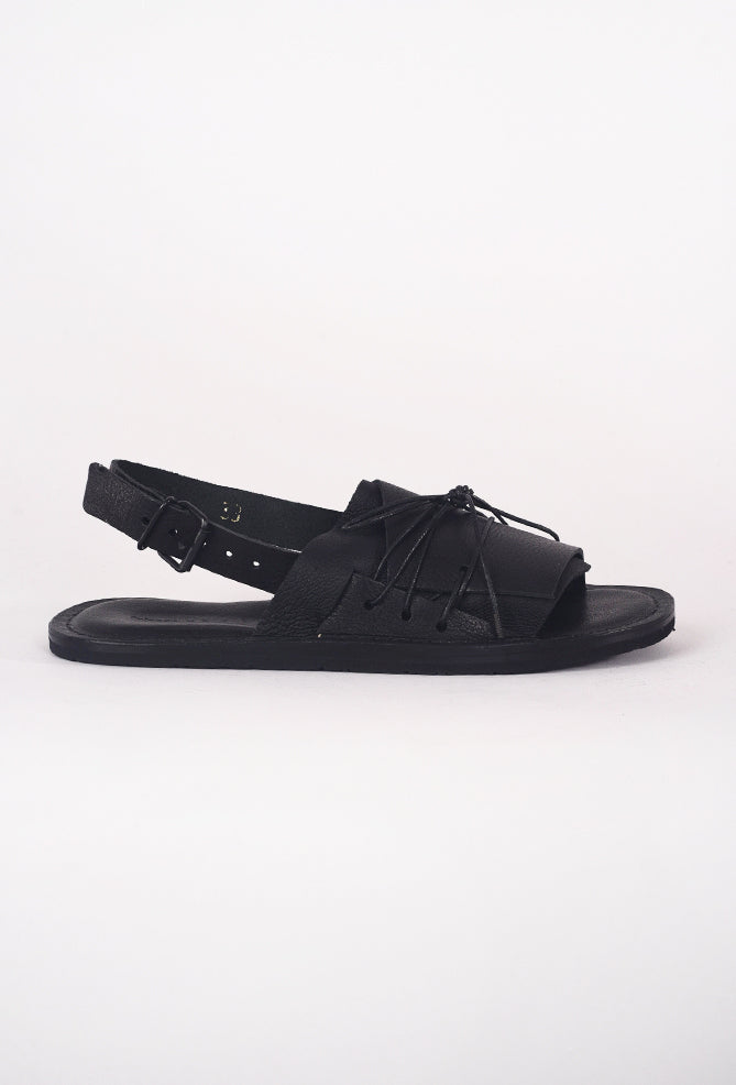 Trippen Shoes Rare Sandal, Black Alba