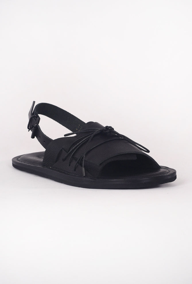 Trippen Shoes Rare Sandal, Black Alba