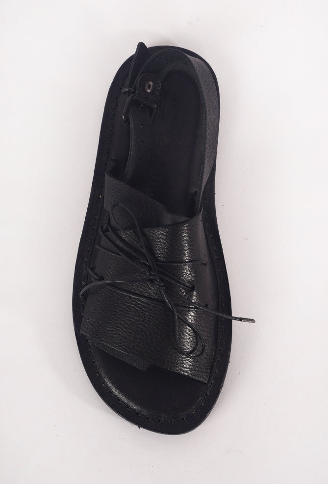 Trippen Shoes Rare Sandal, Black Alba