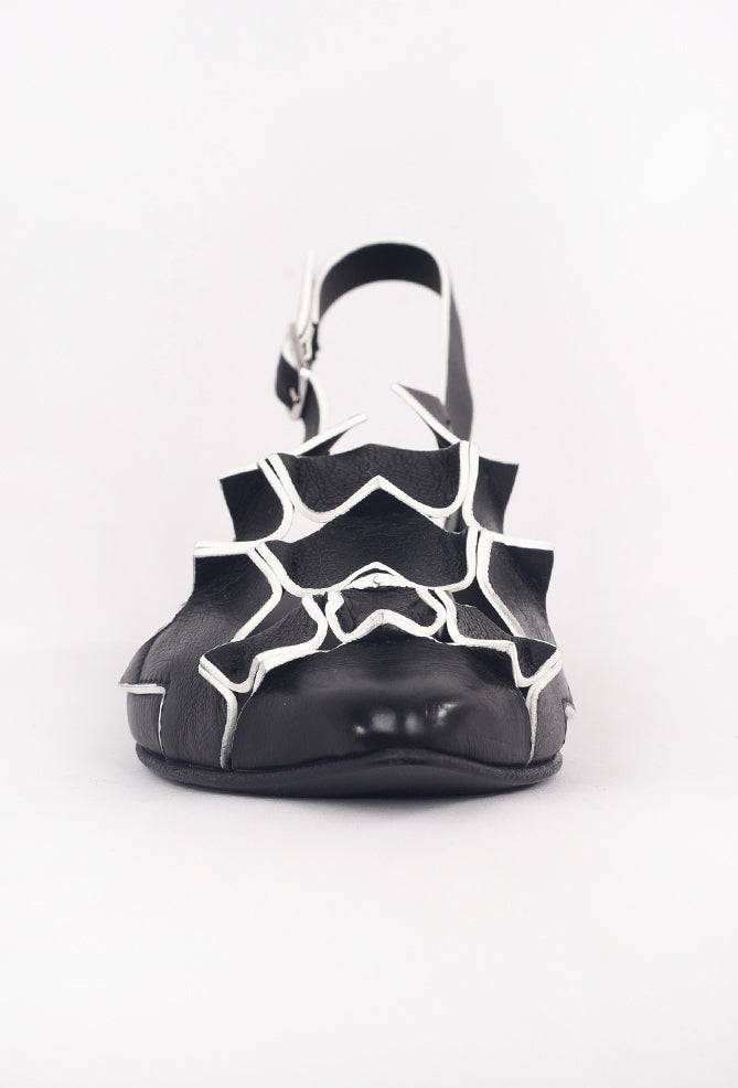Ink Footwear Origami Flat, Black