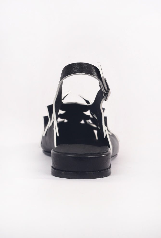 Ink Footwear Origami Flat, Black