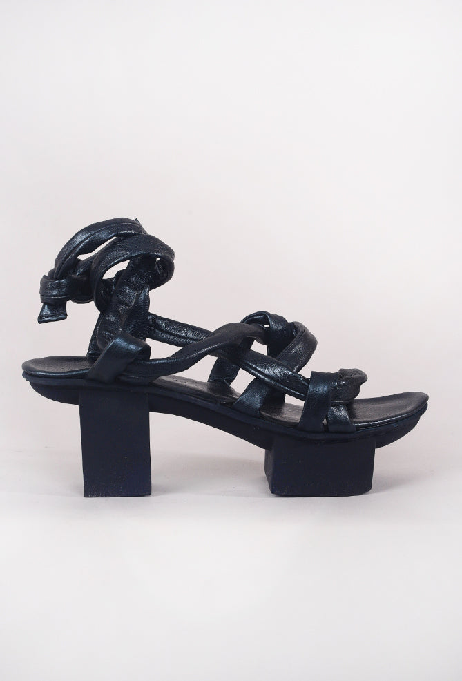 Trippen Shoes Acrobat Happy, Navy Lam