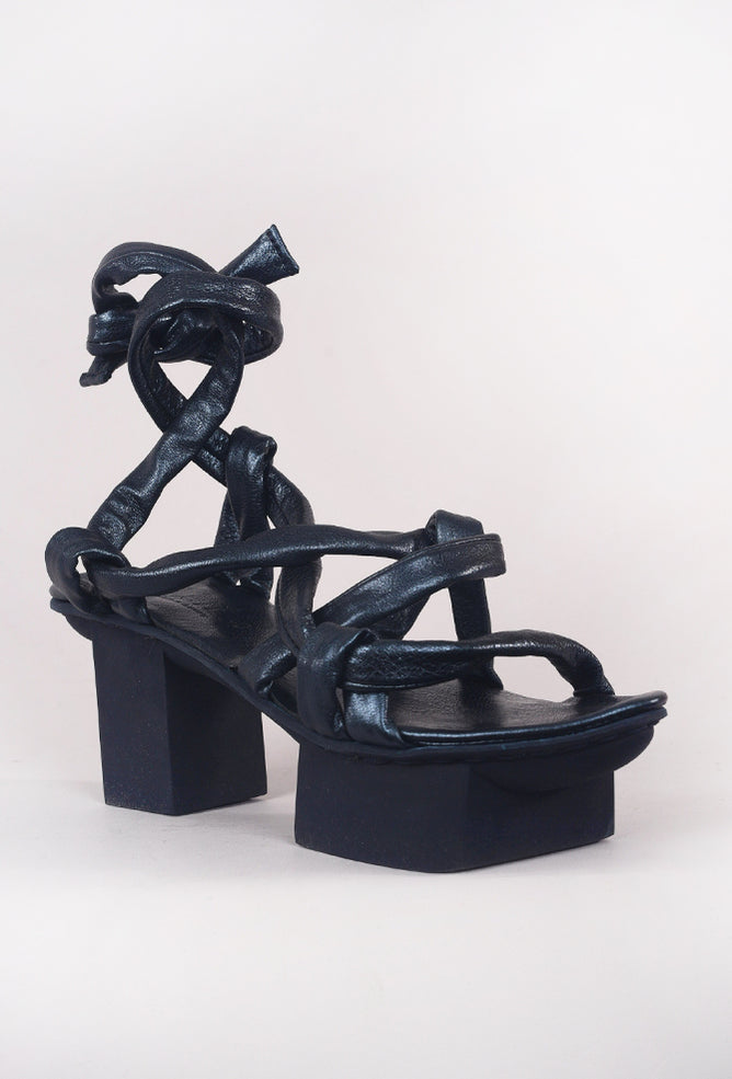 Trippen Shoes Acrobat Happy, Navy Lam