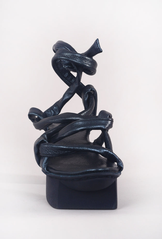 Trippen Shoes Acrobat Happy, Navy Lam