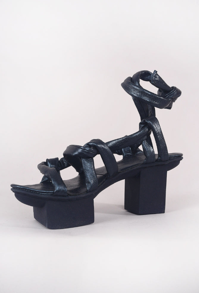 Trippen Shoes Acrobat Happy, Navy Lam