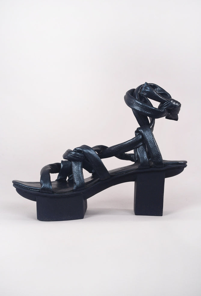 Trippen Shoes Acrobat Happy, Navy Lam