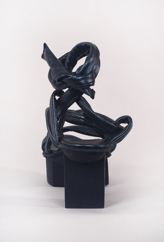 Trippen Shoes Acrobat Happy, Navy Lam