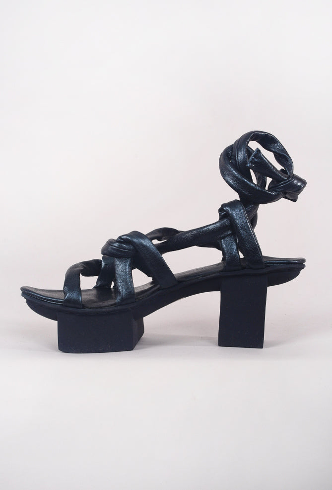 Trippen Shoes Acrobat Happy, Navy Lam