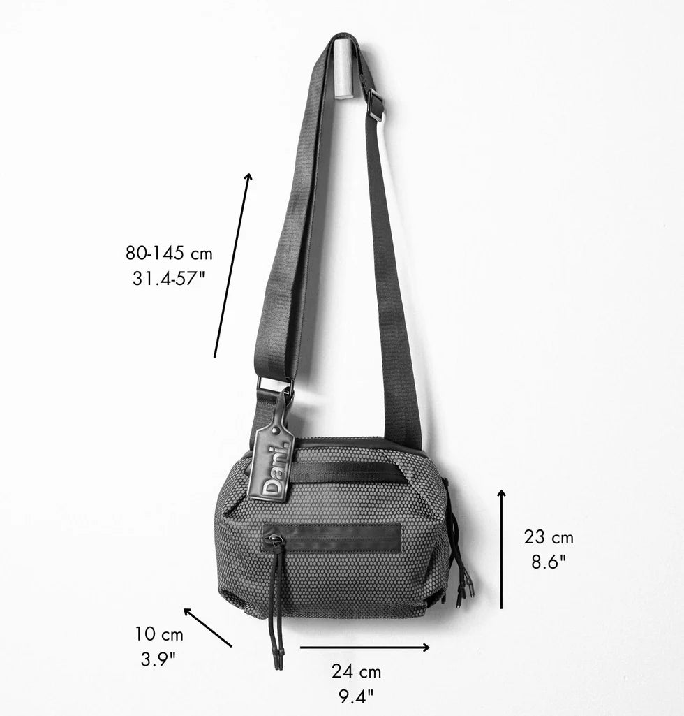 Daniella Lehavi Bonnie Crossbody Bag, Noir