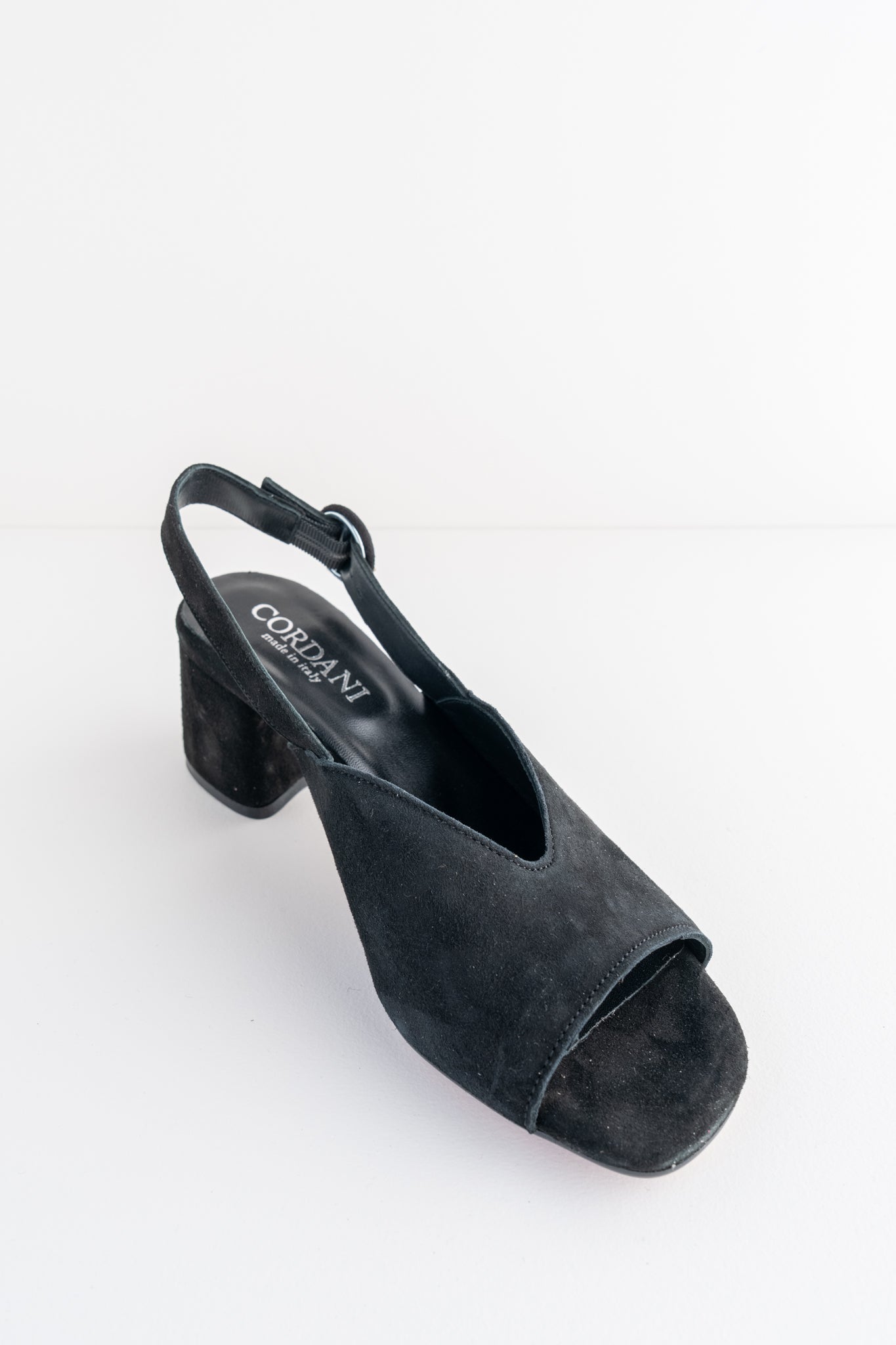 Cordani Pollette Slingback, Black