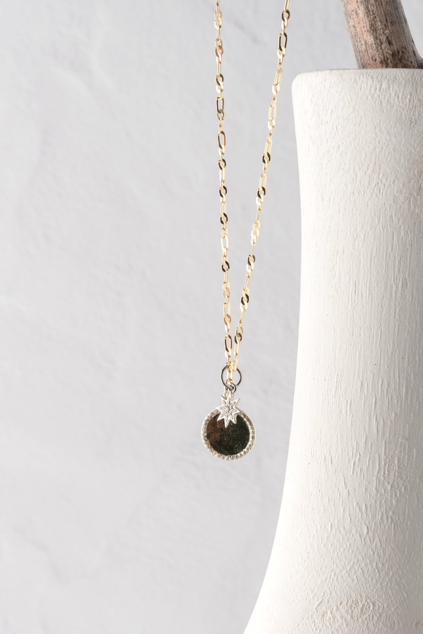 Ela Rae Starburst Charm Necklace