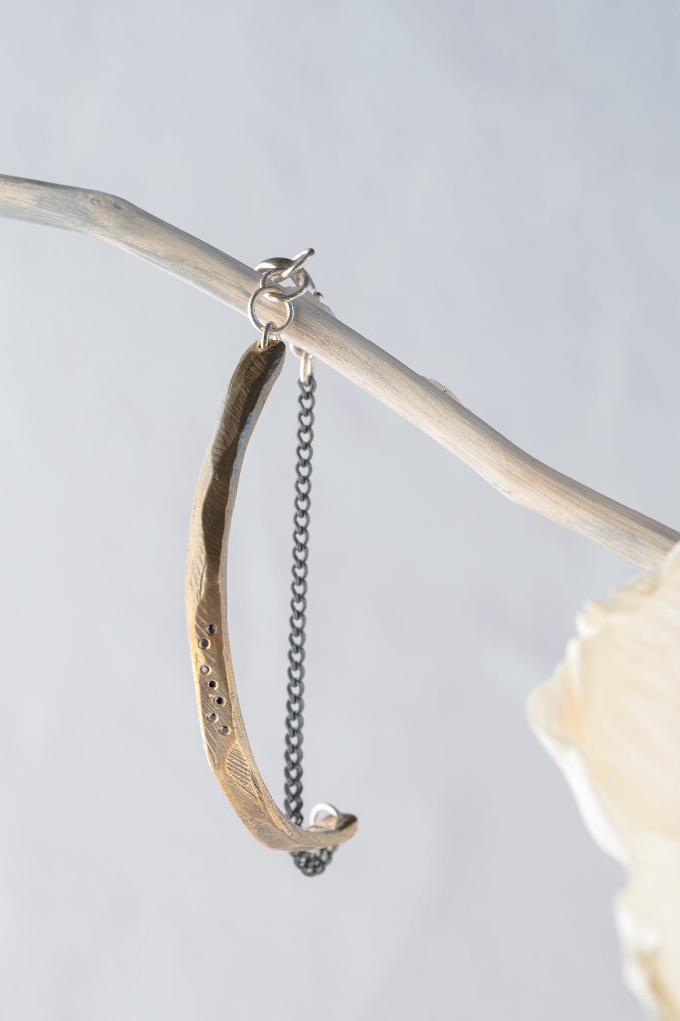 Chikahisa Studio Skipping Stones Bronze Bracelet