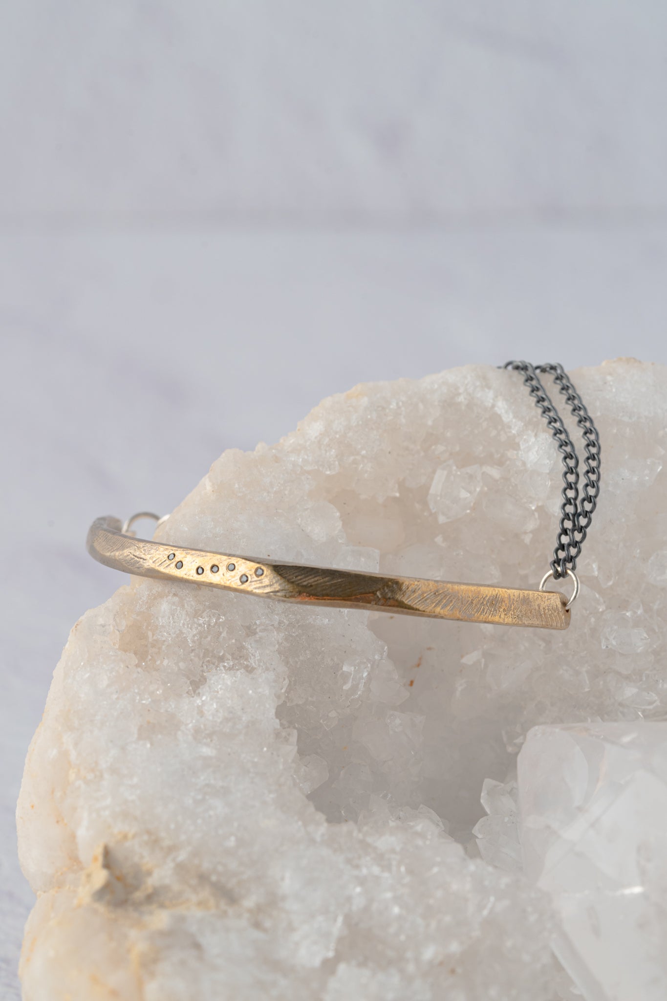 Chikahisa Studio Skipping Stones Bronze Bracelet
