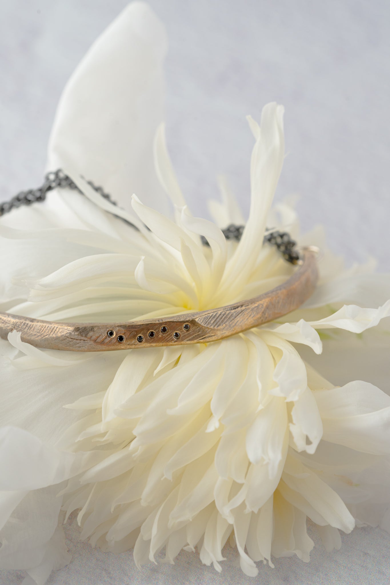 Chikahisa Studio Skipping Stones Bronze Bracelet