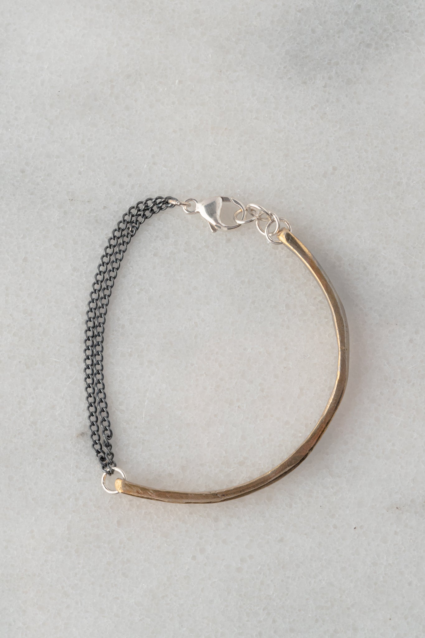 Chikahisa Studio Skipping Stones Bronze Bracelet