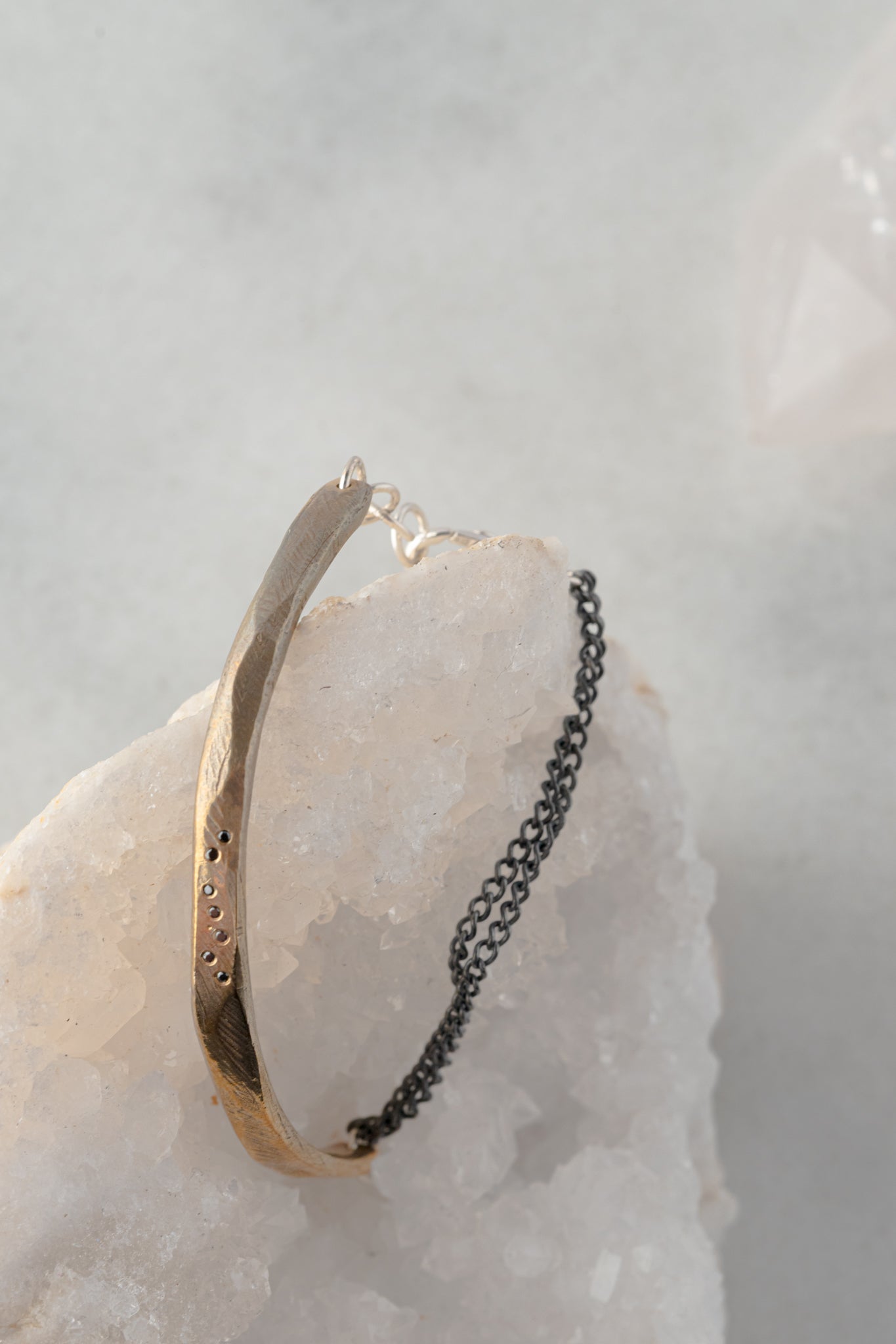 Chikahisa Studio Skipping Stones Bronze Bracelet
