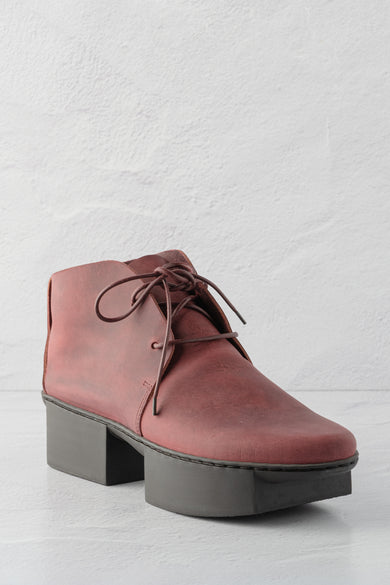 Trippen Shoes Boss Boot, Wine Pull