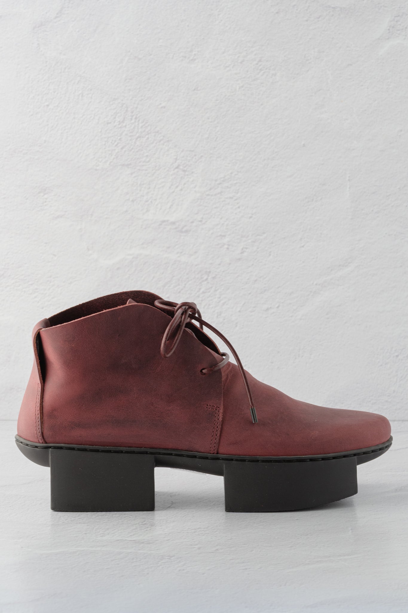 Trippen Shoes Boss Boot, Wine Pull