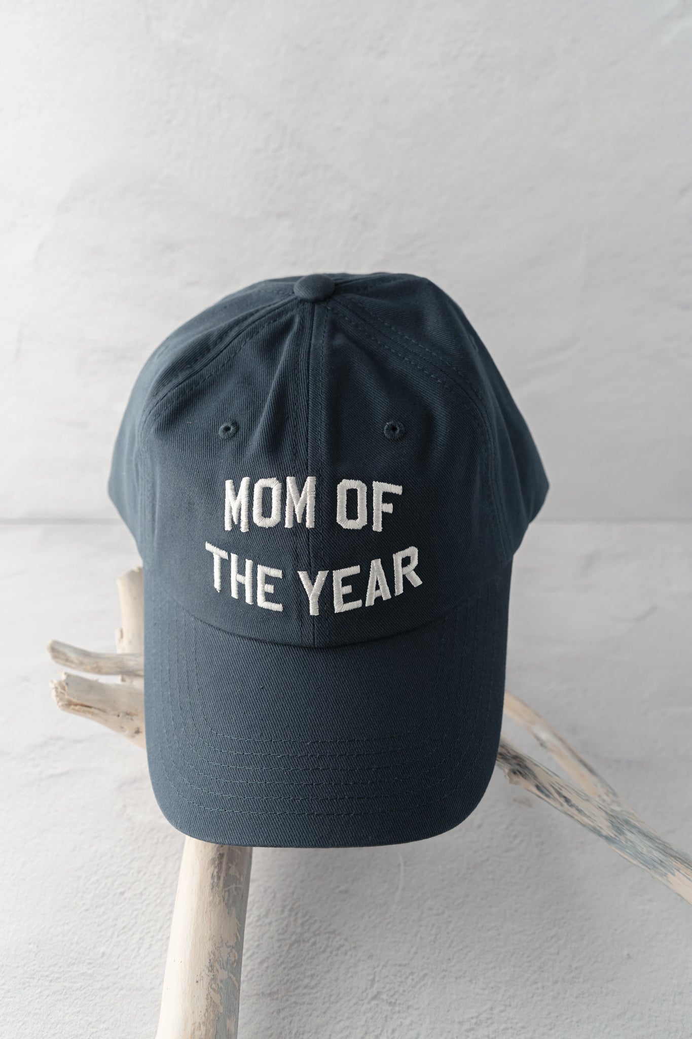FAVORITE DAUGHTER Mom of the Year Baseball Hat Navy THE MOM OF THE YEAR BASEBALL HAT | Favorite Daughter main image 3