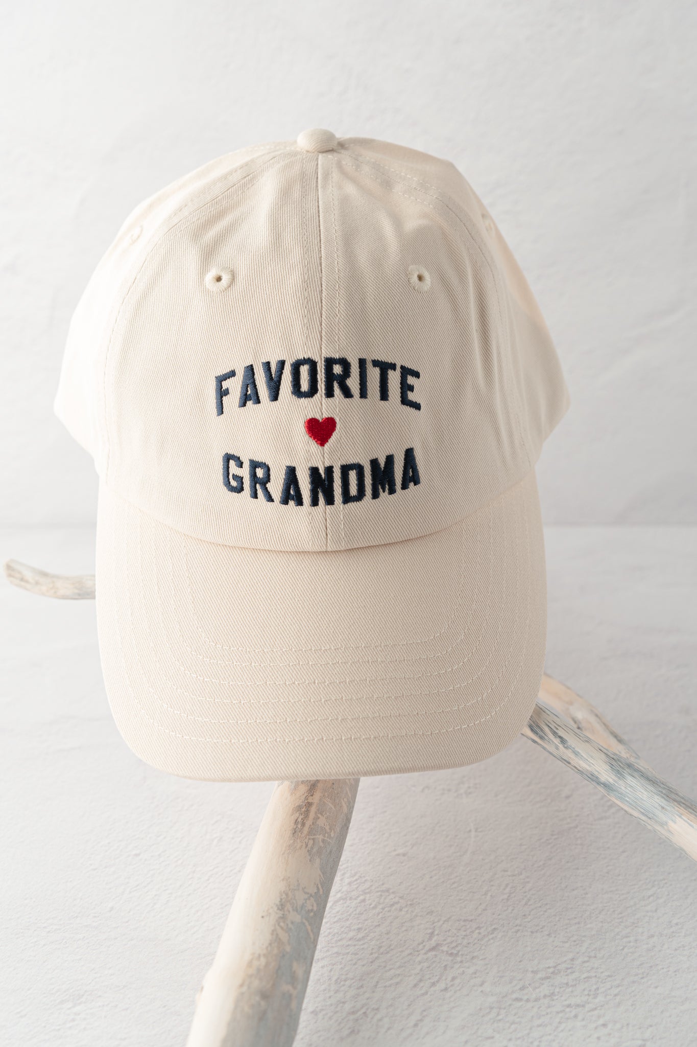 Favorite Daughter Favorite Grandma Baseball Cap, Khaki