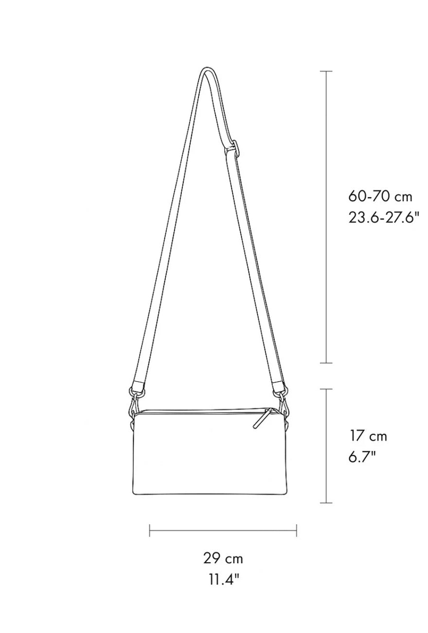 Daniella Lehavi Dallas Evening Shoulder Bag, Black Pleated