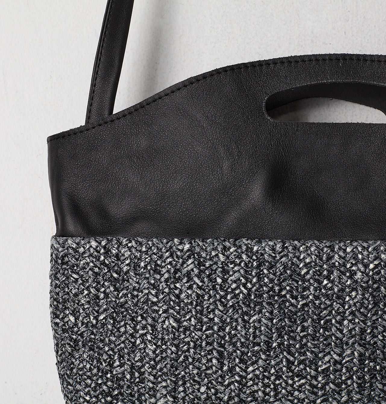 Daniella Lehavi Ocean Maxi Clutch, Straw Gray Melange