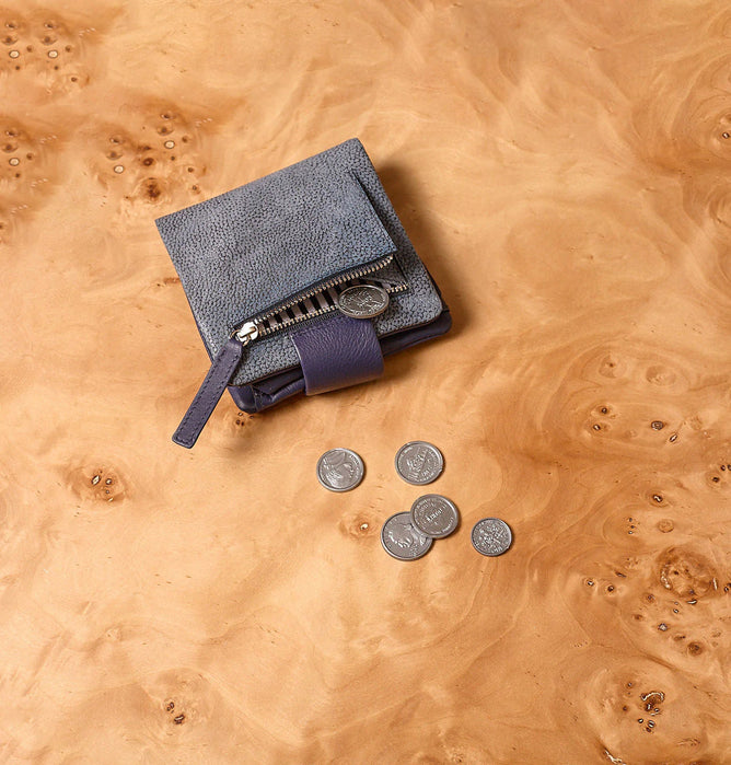 Daniella Lehavi Frida Medium Wallet, Blue