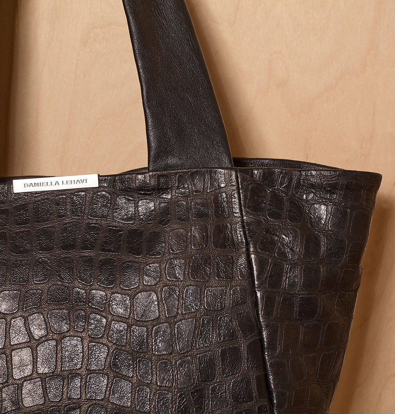 Daniella Lehavi Nadia Tote, Black Mosaic
