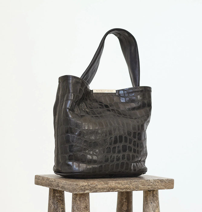 Daniella Lehavi Cartago Soft Tote, Black Mosaic