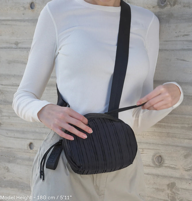 Daniella Lehavi Frankie Crossbody Bag - Pleated Black