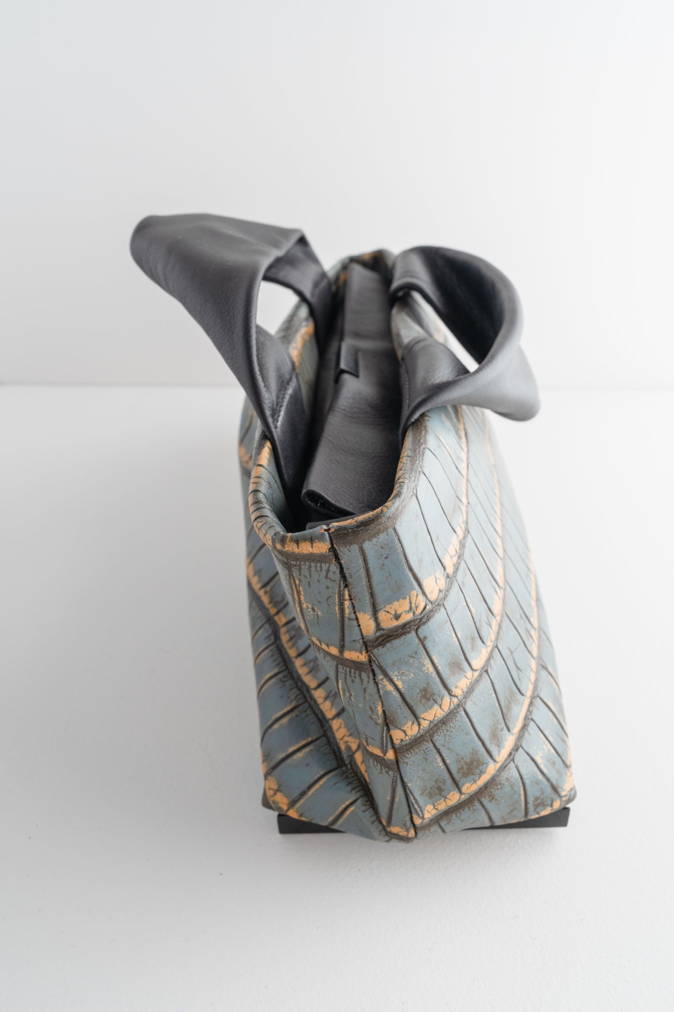 Alexa Landscape Ringlet Bag, Cobalt