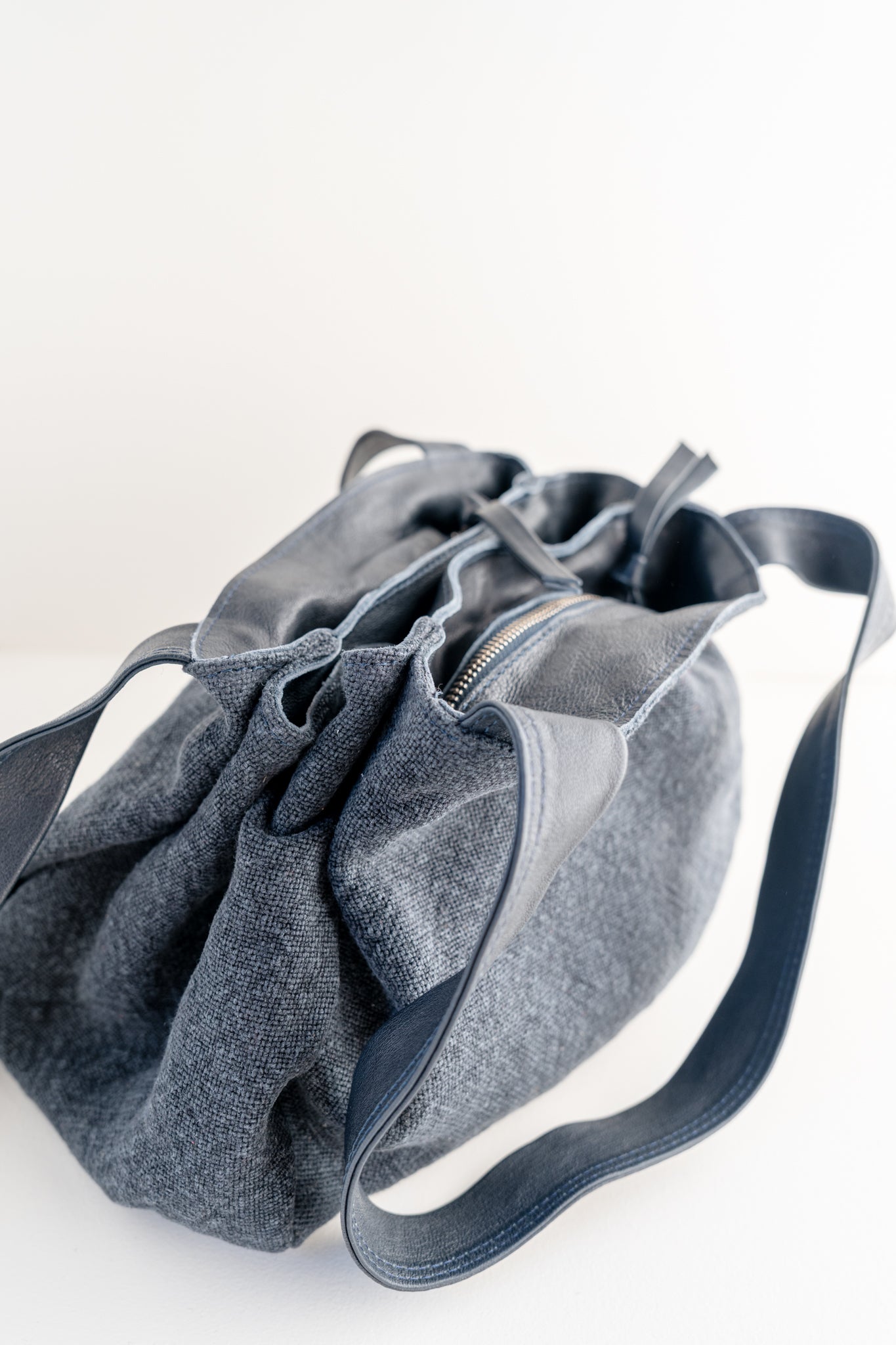 Daniella Lehavi Olympia Medium Tote, Stonewash Navy