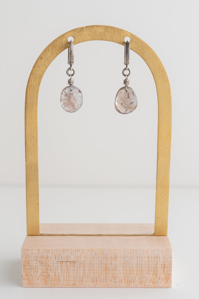 Deborah Woolfork Spinel Hoops Earrings