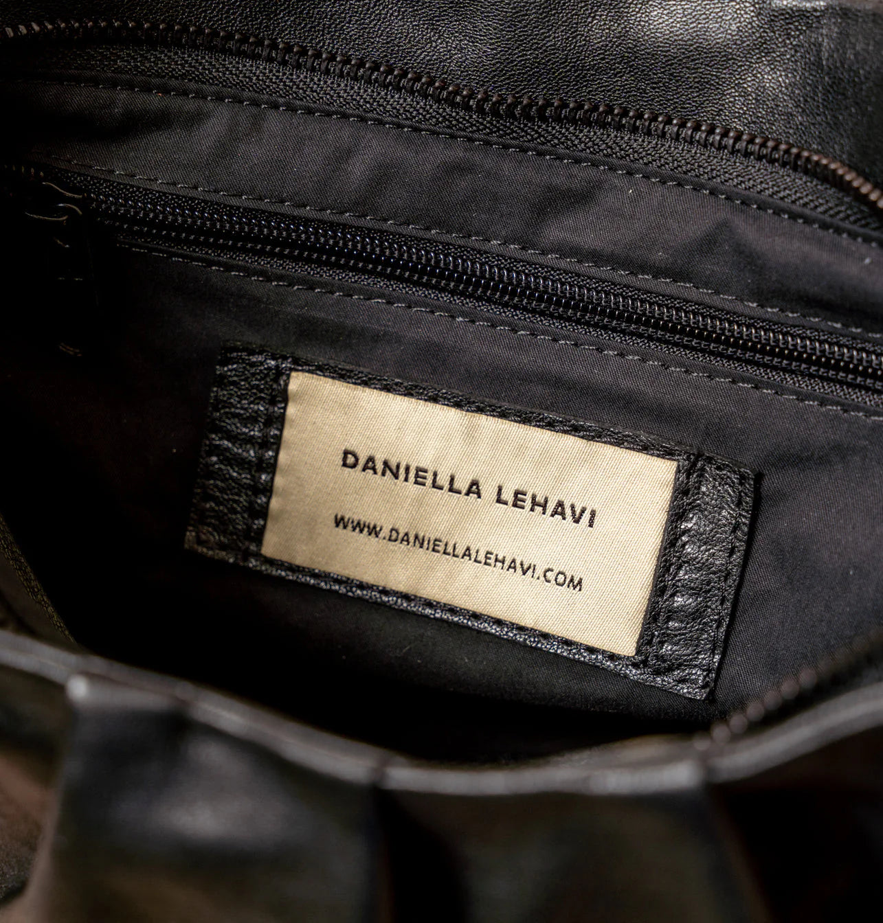 Daniella Lehavi Bali Braided Landscape Bag, Black